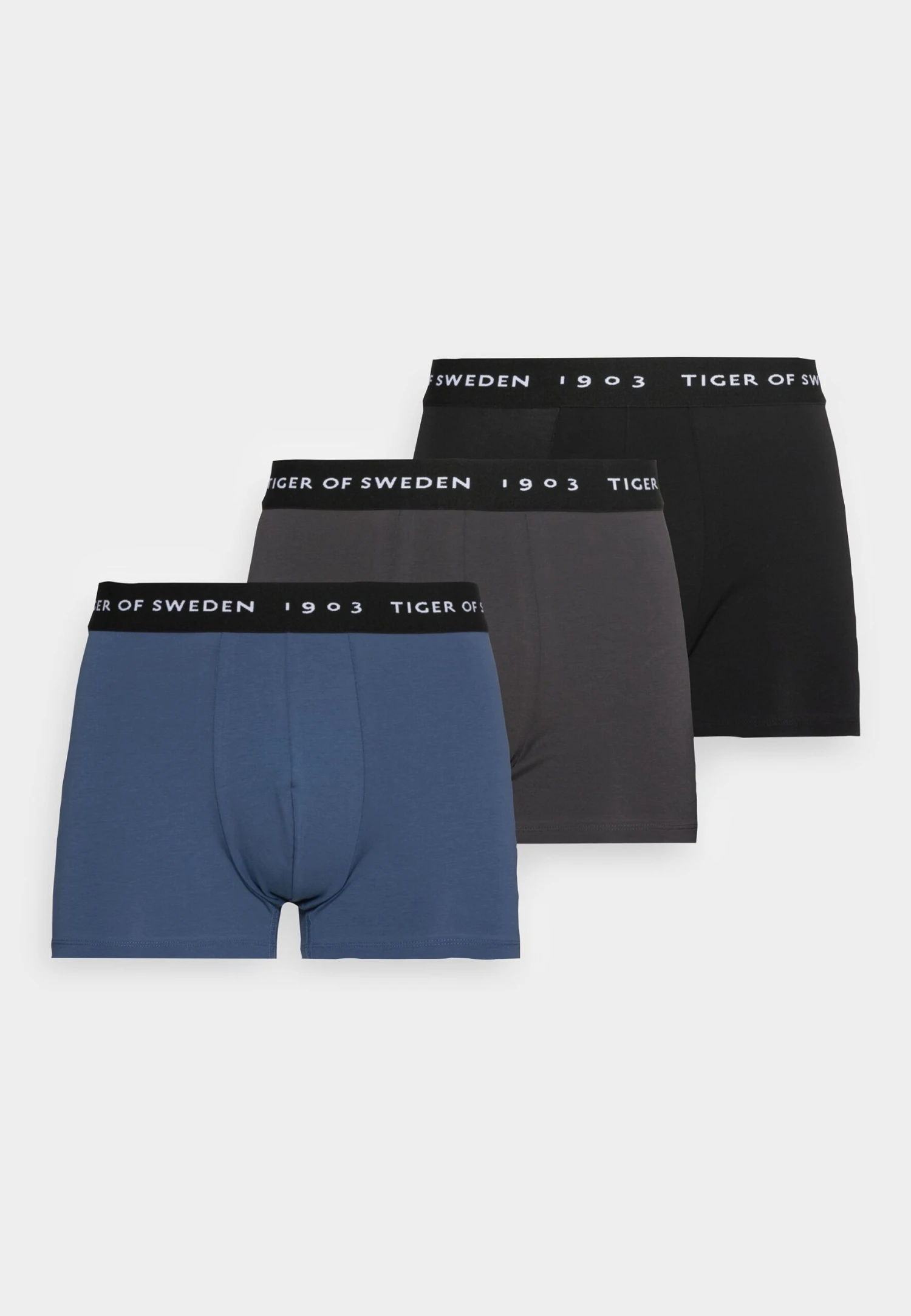 Tiger Of Sweden Hermod 3 Pack - Onderbroeken - Black/Blue Grey/Dark Grey 3 Tiger Of Sweden Hermod 3 Pack - Onderbroeken - Black/Blue Grey/Dark Grey