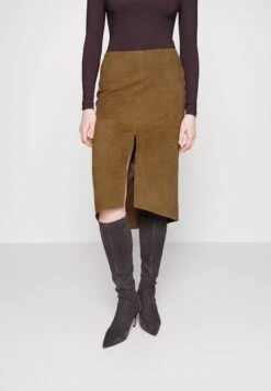 Tiger Of Sweden Edes - Leren Rok - Dark Sand