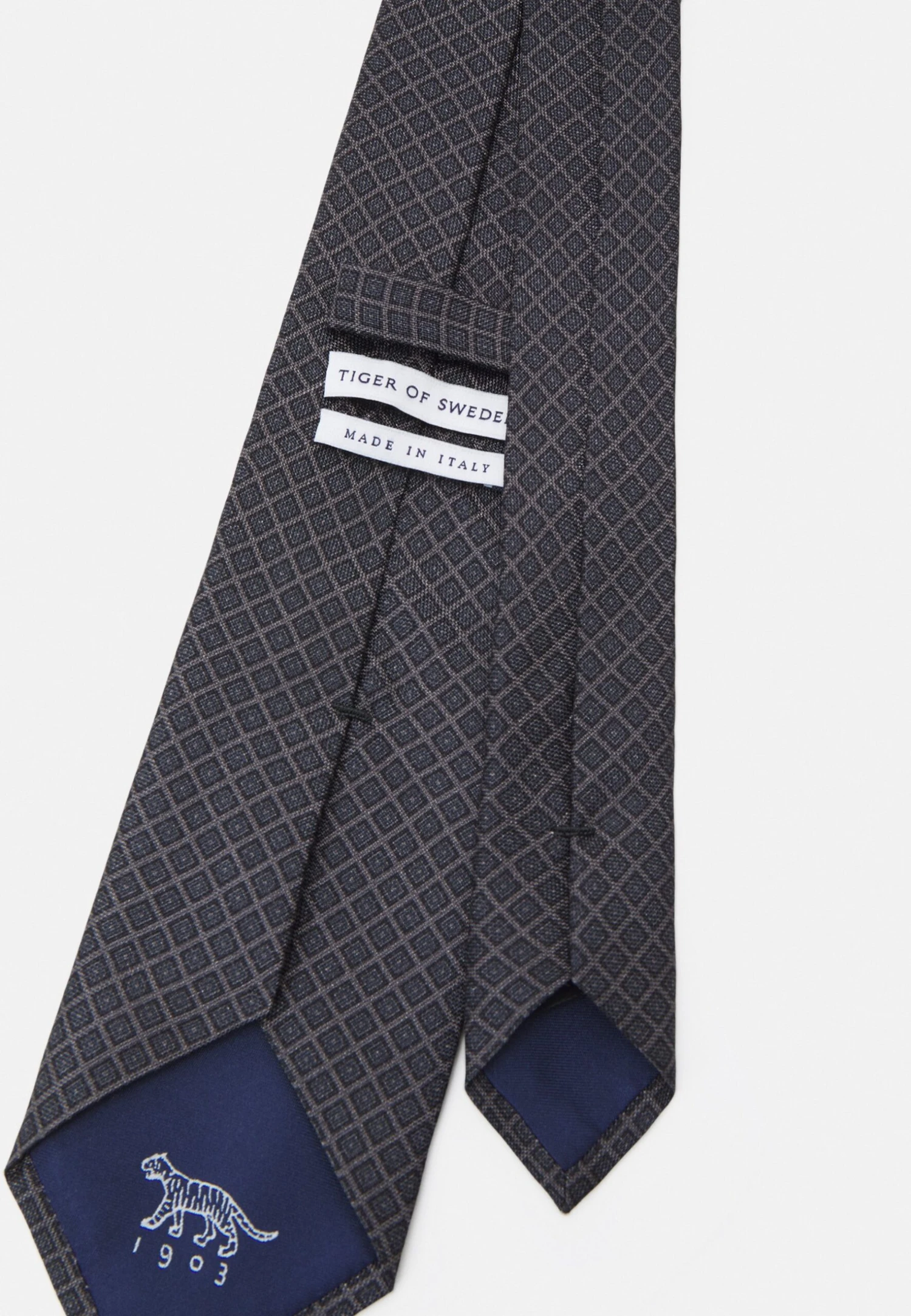 Tiger Of Sweden Tipp - Stropdas - Ash Grey 5 Tiger Of Sweden Tipp - Stropdas - Ash Grey - Afbeelding 3