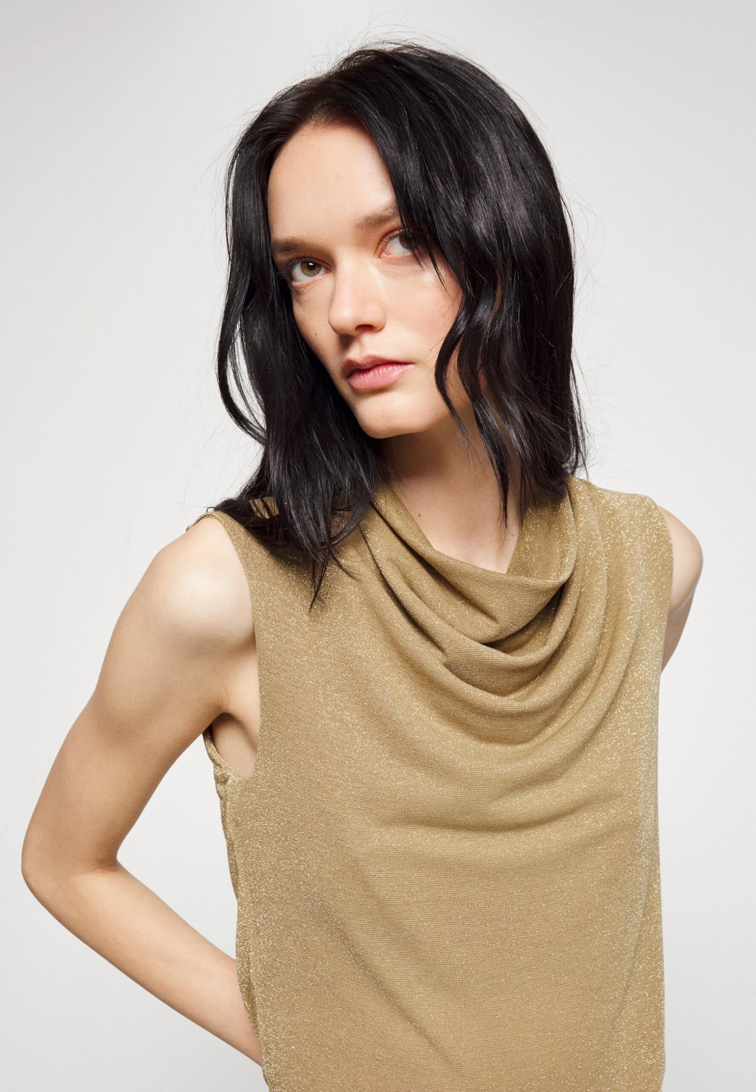 Tiger Of Sweden Jela - Blouse - Iced Coffee 6 Tiger Of Sweden Jela - Blouse - Iced Coffee - Afbeelding 4