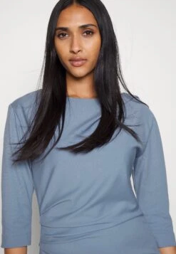 Tiger Of Sweden Izza- Jerseyjurk - Rustic Blue -Even&Odd 54bfdc48c444455394ce9a3f409c4c64