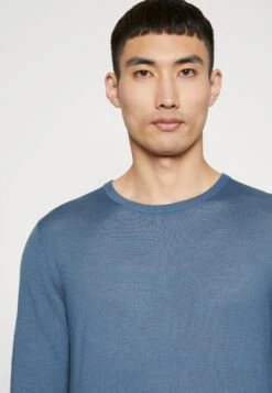 Tiger Of Sweden Nichols - Trui - Smokey Blue -Even&Odd 7fba3019fd514f0cb7496ea343b79b6d