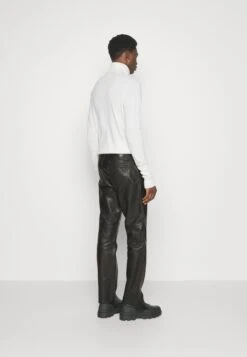 Tiger Of Sweden Cruiiz - Leren Broek - Black -Even&Odd 8ff12a2b2f0e4a44a9af69c5e3d42dfc