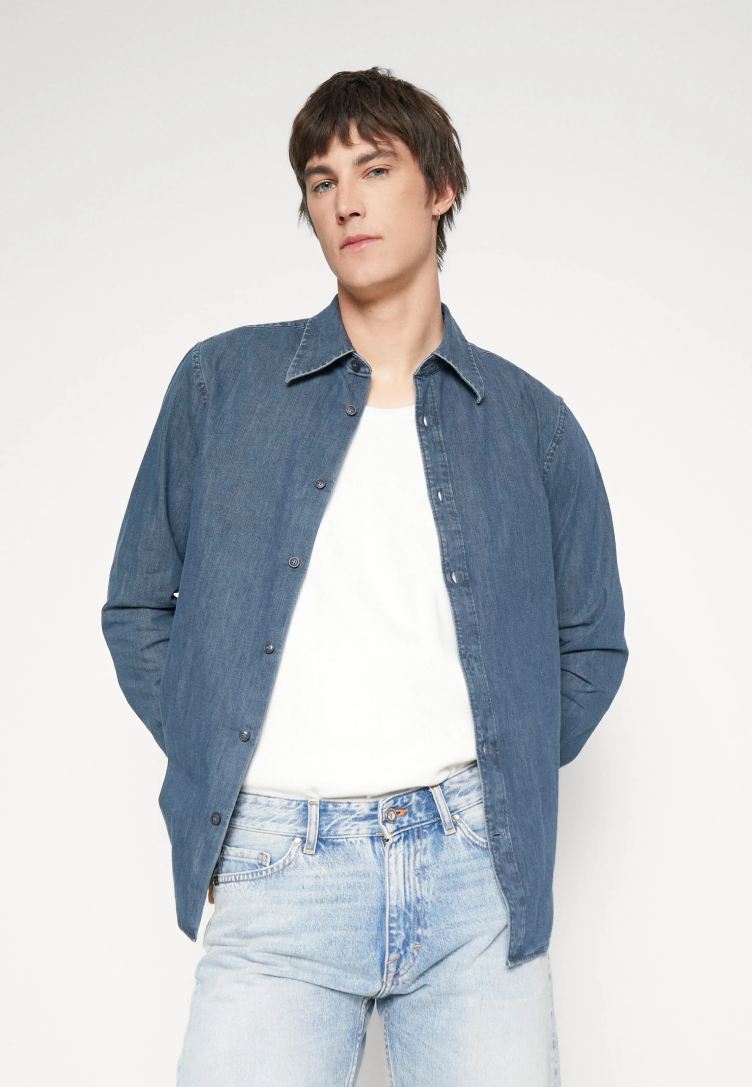 Tiger Of Sweden Amadeeos - Overhemd - Denim Blue 7 Tiger Of Sweden Amadeeos - Overhemd - Denim Blue - Afbeelding 5