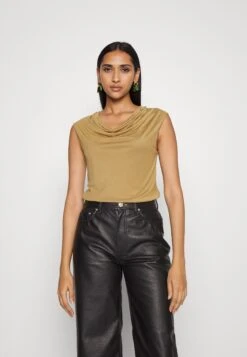 Tiger Of Sweden Jela - T-Shirt Print - Iced Coffee