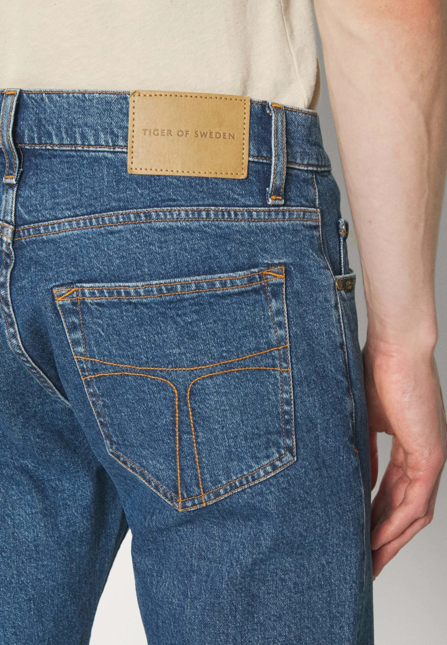 Tiger Of Sweden Pistolero - Straight Leg Jeans - Medium Blue 7 Tiger Of Sweden Pistolero - Straight Leg Jeans - Medium Blue - Afbeelding 5