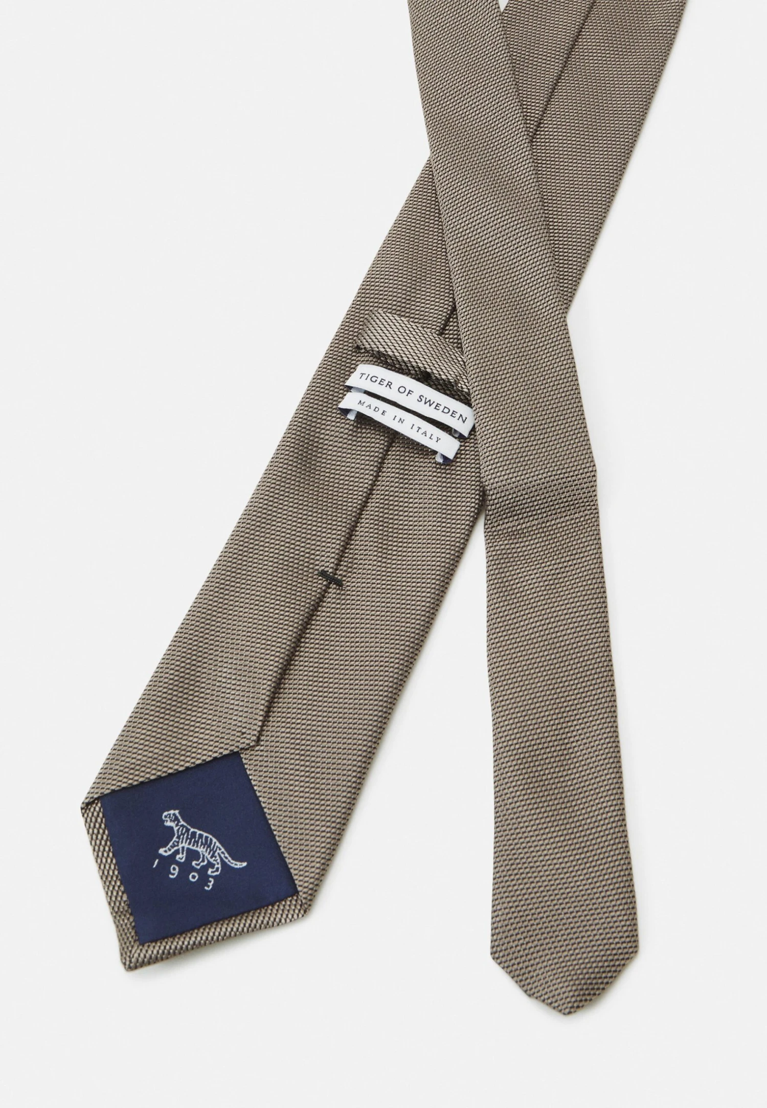 Tiger Of Sweden Tido - Stropdas - Dark Stone 4 Tiger Of Sweden Tido - Stropdas - Dark Stone - Afbeelding 2