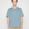 Tiger Of Sweden Pro - T-Shirt Basic - Bleached Blue 2 Tiger Of Sweden Pro - T-Shirt Basic - Bleached Blue -Even&Odd aeb9fc6fdb05460697a0edd48e5c78c6