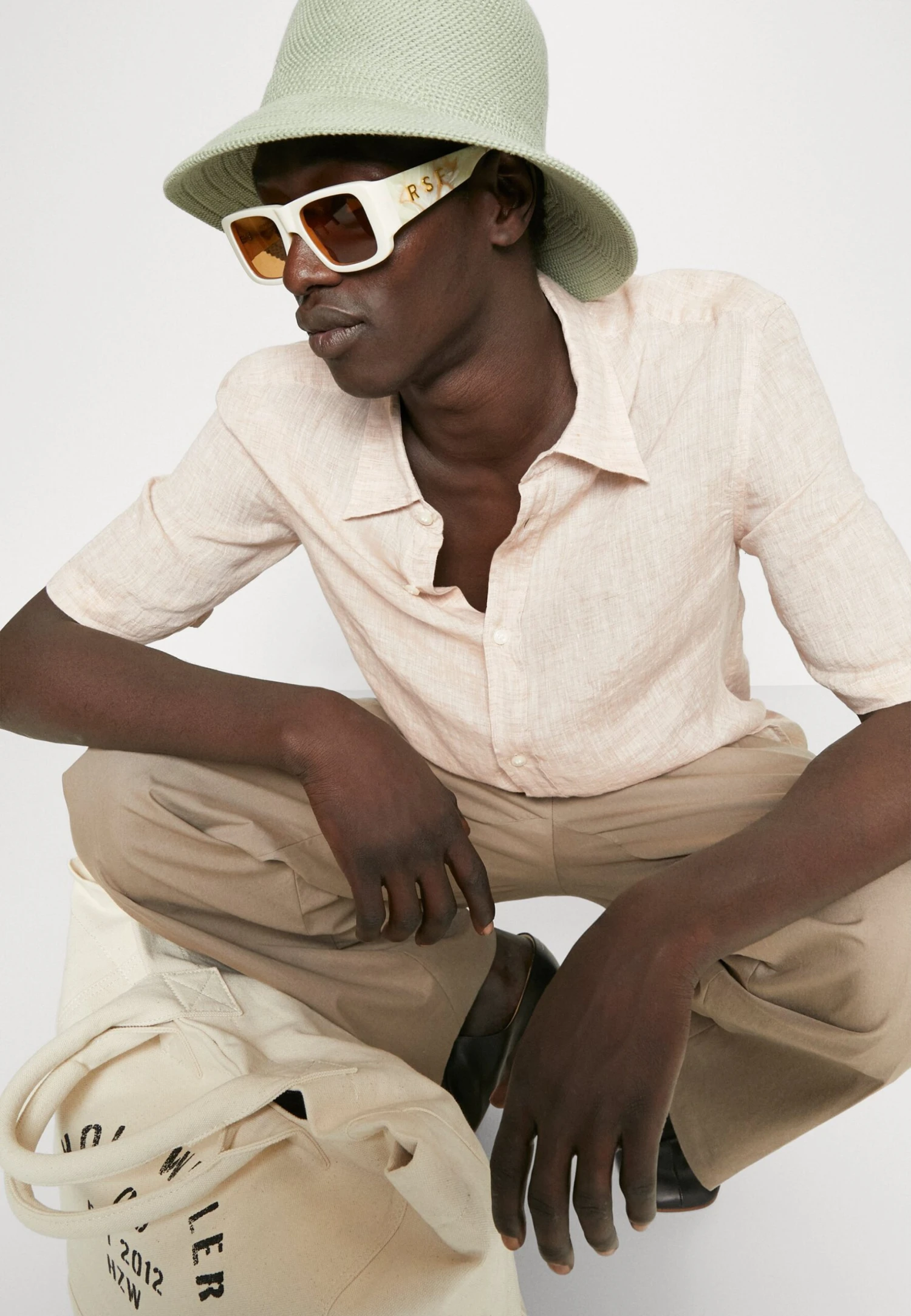 Tiger Of Sweden Enree - Overhemd - Beige 7 Tiger Of Sweden Enree - Overhemd - Beige - Afbeelding 5