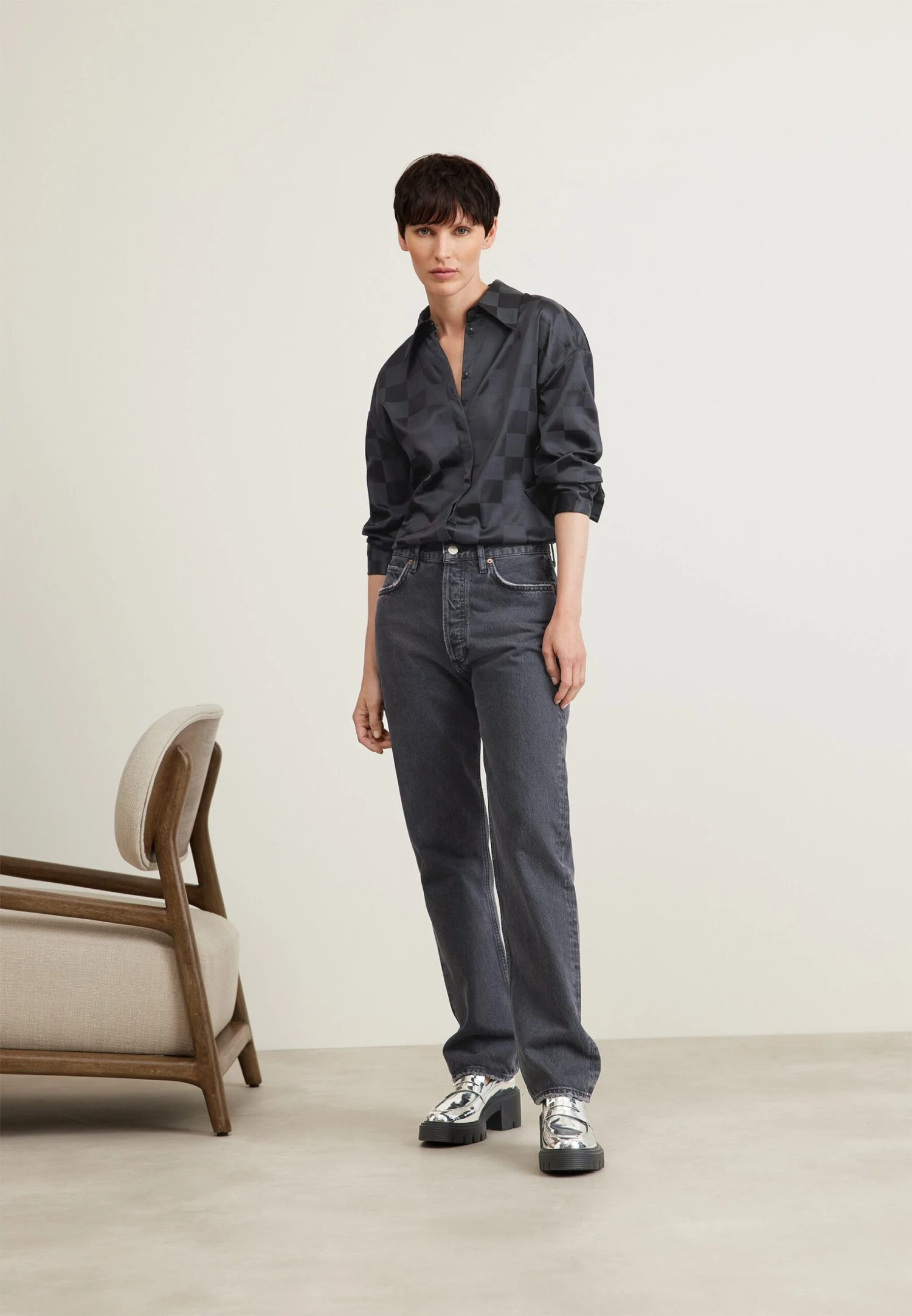 Tiger Of Sweden Launo - Longsleeve - Black 4 Tiger Of Sweden Launo - Longsleeve - Black - Afbeelding 2