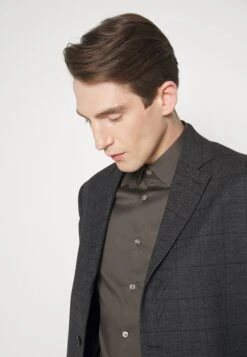 Tiger Of Sweden Filbrodie - Zakelijk Overhemd - Dark Grey -Even&Odd c0951451785a46859237fa91846d8641