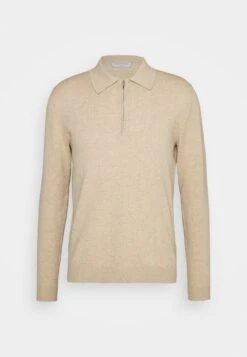 Tiger Of Sweden Orbit - Trui - Beige Melange -Even&Odd c12ccb22cd8045d7a295b50b16487554