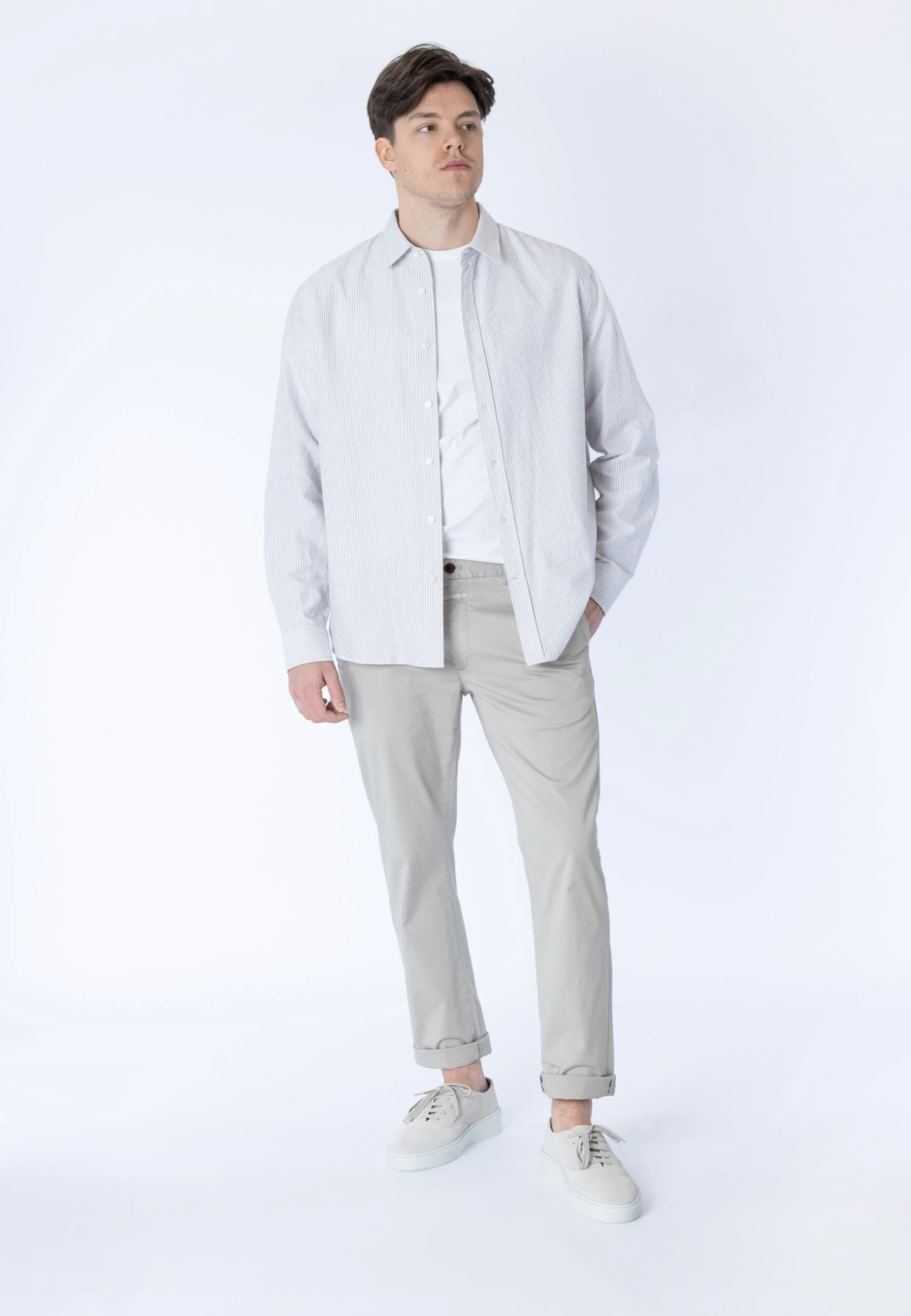 Tiger Of Sweden Benjamins - Overhemd - Light Grey 4 Tiger Of Sweden Benjamins - Overhemd - Light Grey - Afbeelding 2