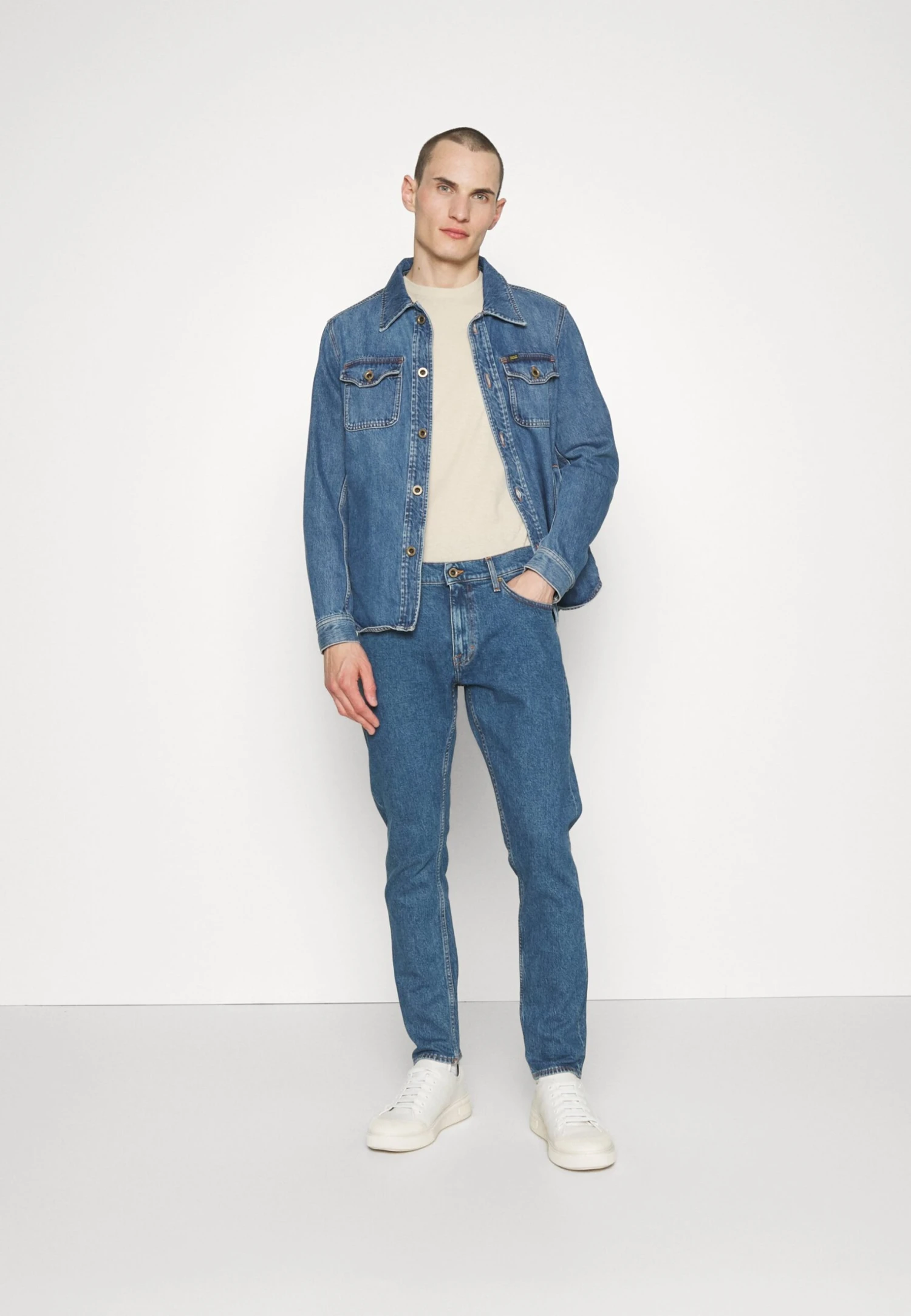 Tiger Of Sweden Pistolero - Straight Leg Jeans - Medium Blue 4 Tiger Of Sweden Pistolero - Straight Leg Jeans - Medium Blue - Afbeelding 2