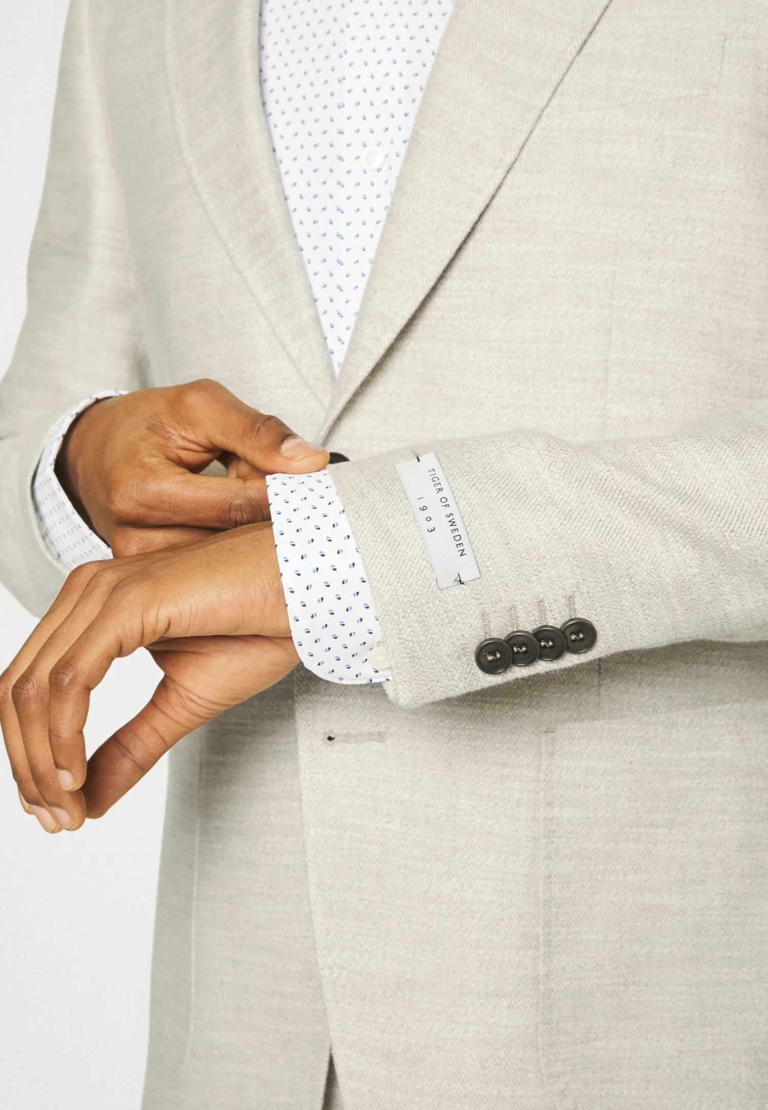 Tiger Of Sweden Jeffery - Colbert - Light Ivory 8 Tiger Of Sweden Jeffery - Colbert - Light Ivory - Afbeelding 6