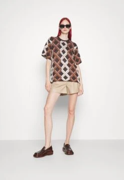 Tiger Of Sweden Leara - T-Shirt Print - Brown 17 Tiger Of Sweden Leara - T-Shirt Print - Brown -Even&Odd fd23503cc106462ab893427d8dc44145