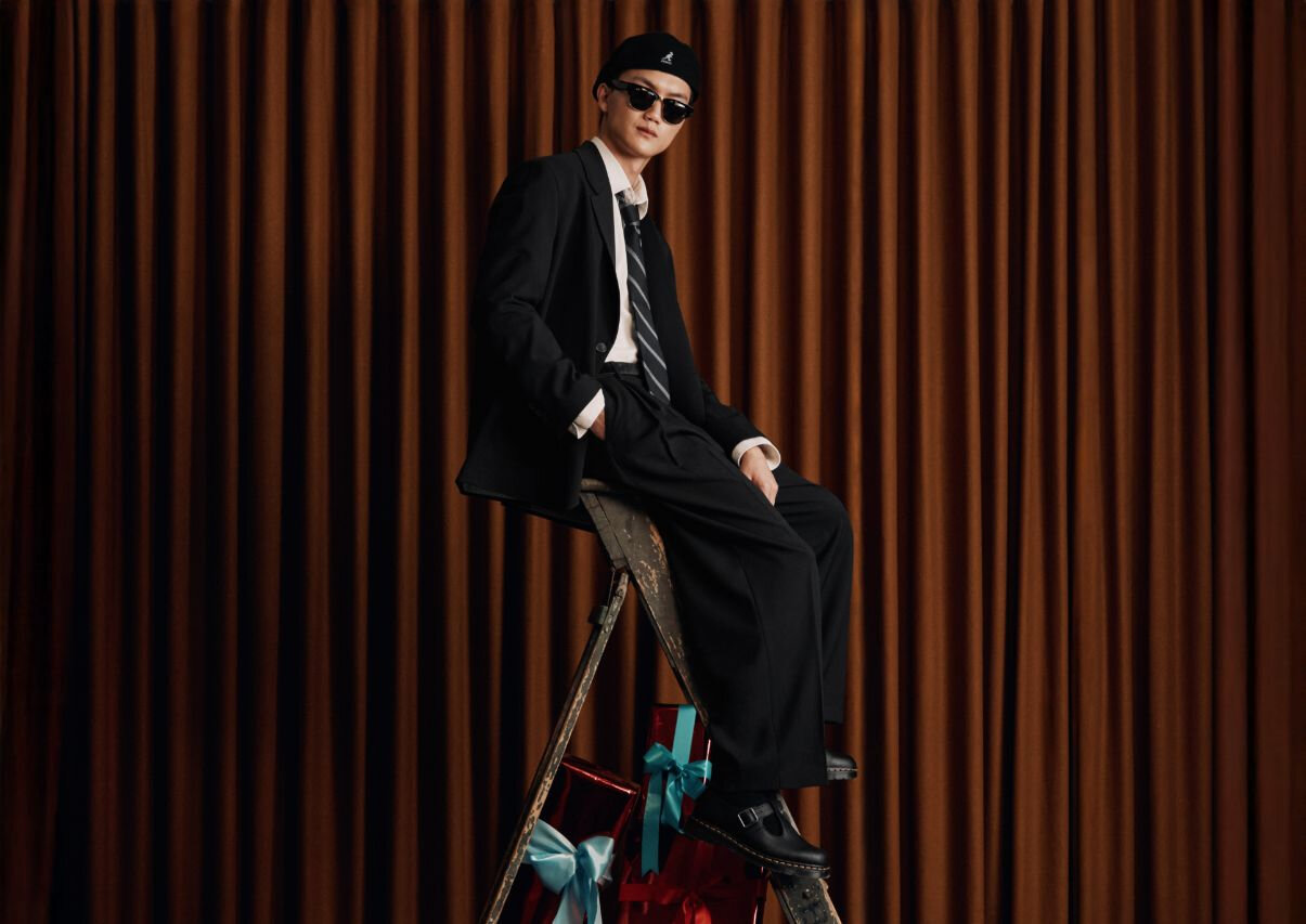 Voorkant -Even&Odd solid loose jacket exclusively at le 31 by simons